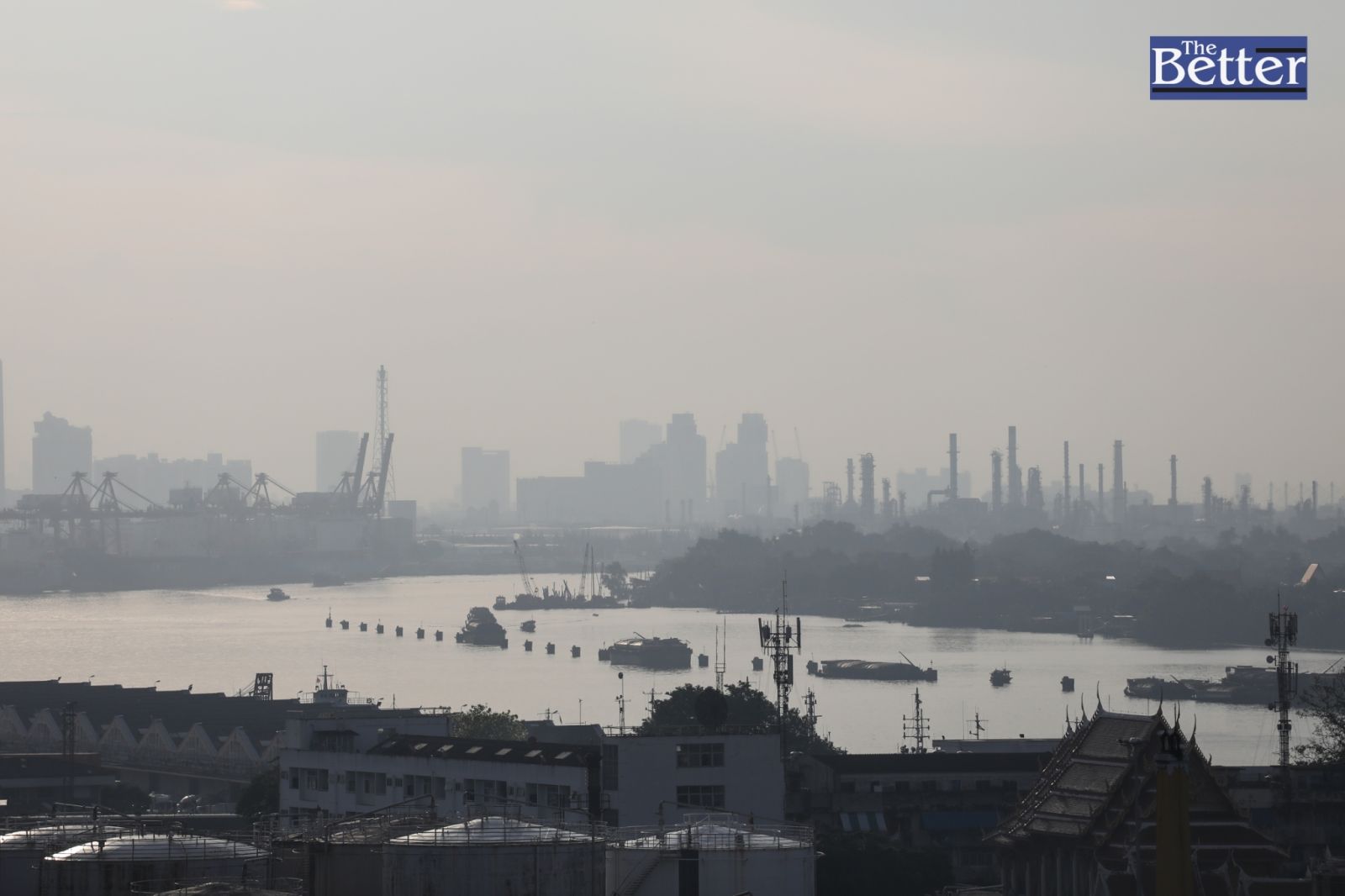 ปริมาณฝุ่น PM 2.5 ในกรุงเทพมหานคร สูงเกินมาตรฐาน