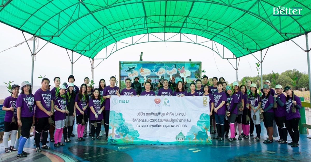 “สหพัฒนพิบูล” รวมพลังชาว SPC ปลูกป่าชายเลน เดินหน้ารักษ์สิ่งแวดล้อม