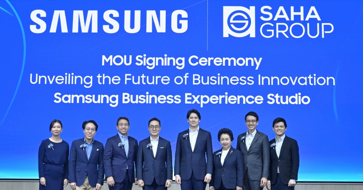 เครือสหพัฒน์ จับมือซัมซุง เปิดตัว  “Business Experience Studio” ศูนย์จัดแสดงเทคโนโลยีล้ำสมัย