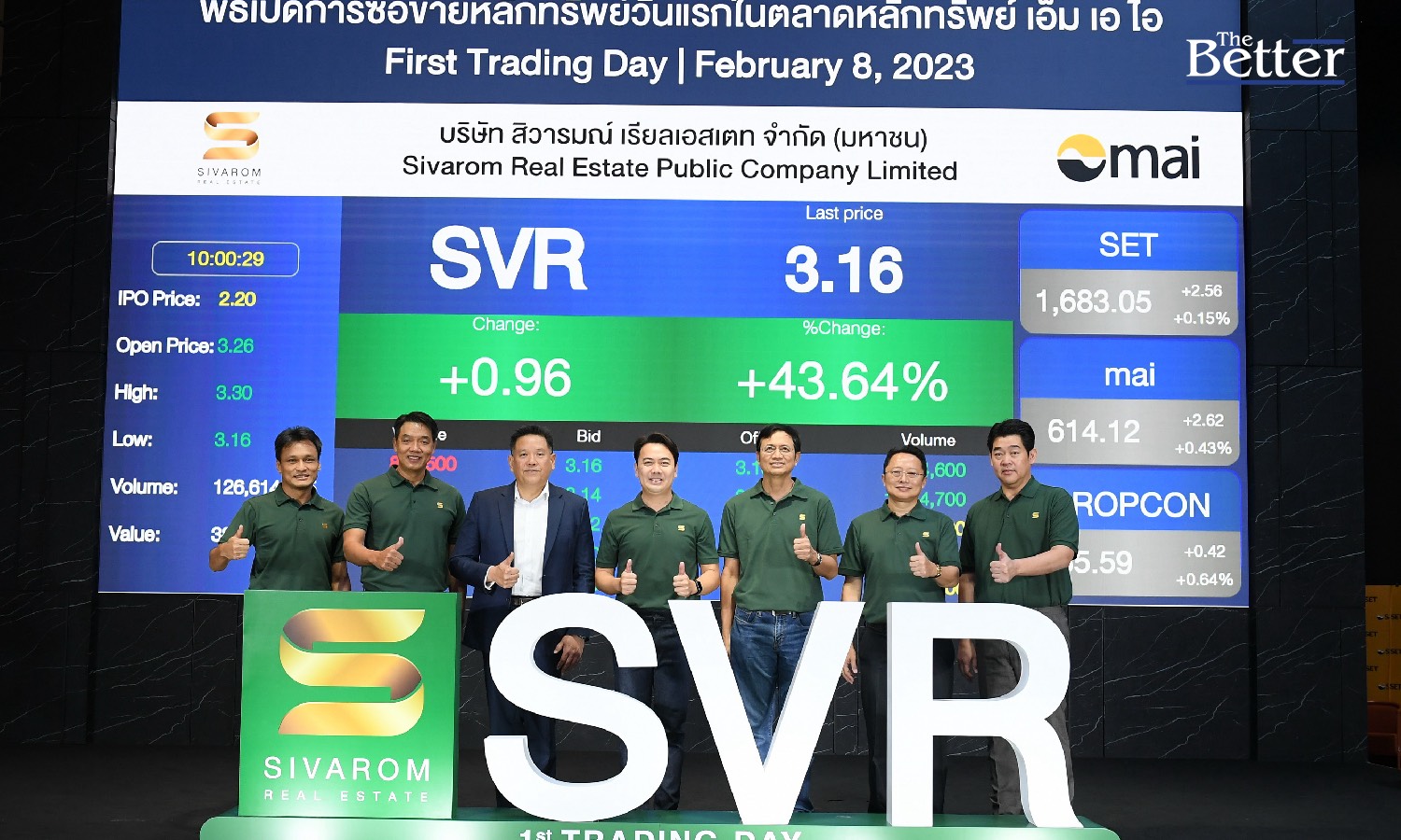 SVR ชูแผนปี66 โกยยอดขาย 1 พันลบ. รุกเปิด 3 โครงการใหม่ มูลค่า 1.7 พันลบ.